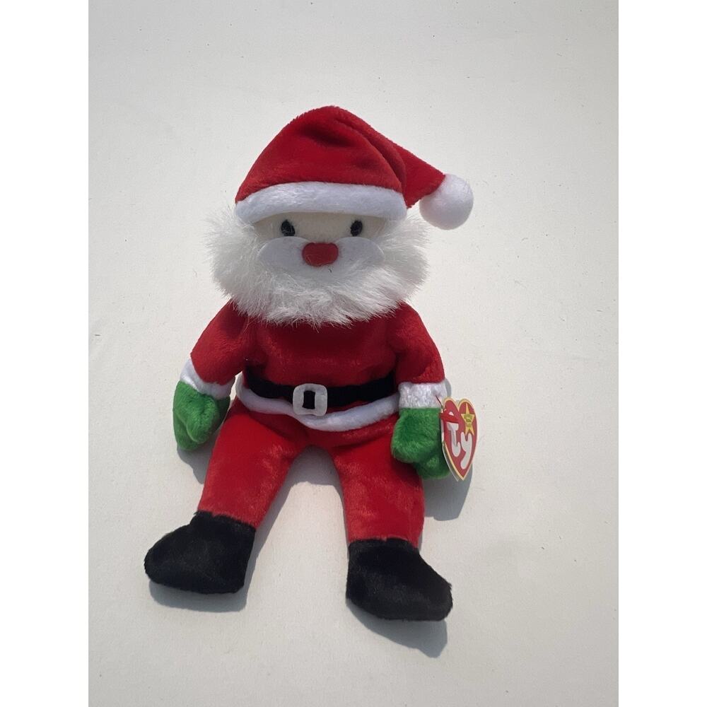 Ty Beanie Baby Santa 1998 Plush Toy